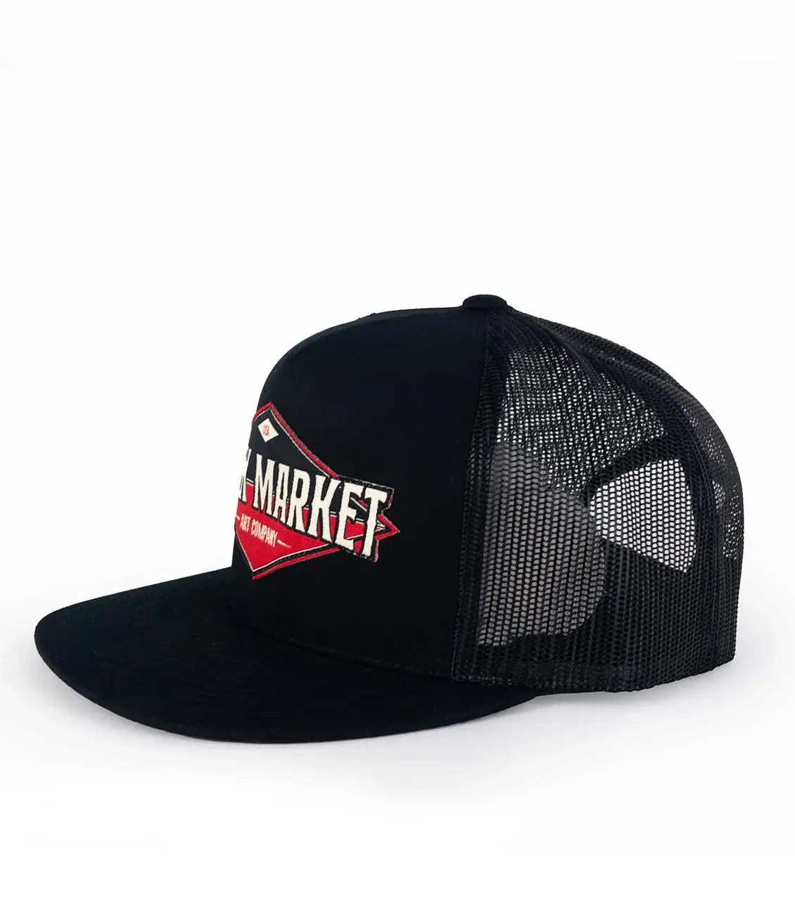 Black Market Art Company Diamond Trucker Hat Print - Black Market Art Company - Flyclothing LLC
