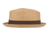 Diamond Trilby Panama Hat - Handwoven - Bigalli Hats USA - Flyclothing LLC