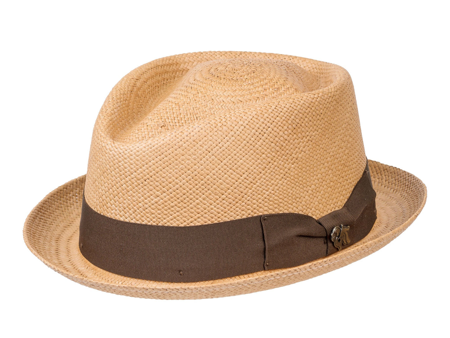 Diamond Trilby Panama Hat - Handwoven - Bigalli Hats USA - Flyclothing LLC