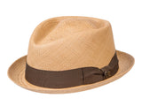 Diamond Trilby Panama Hat - Handwoven - Bigalli Hats USA - Flyclothing LLC