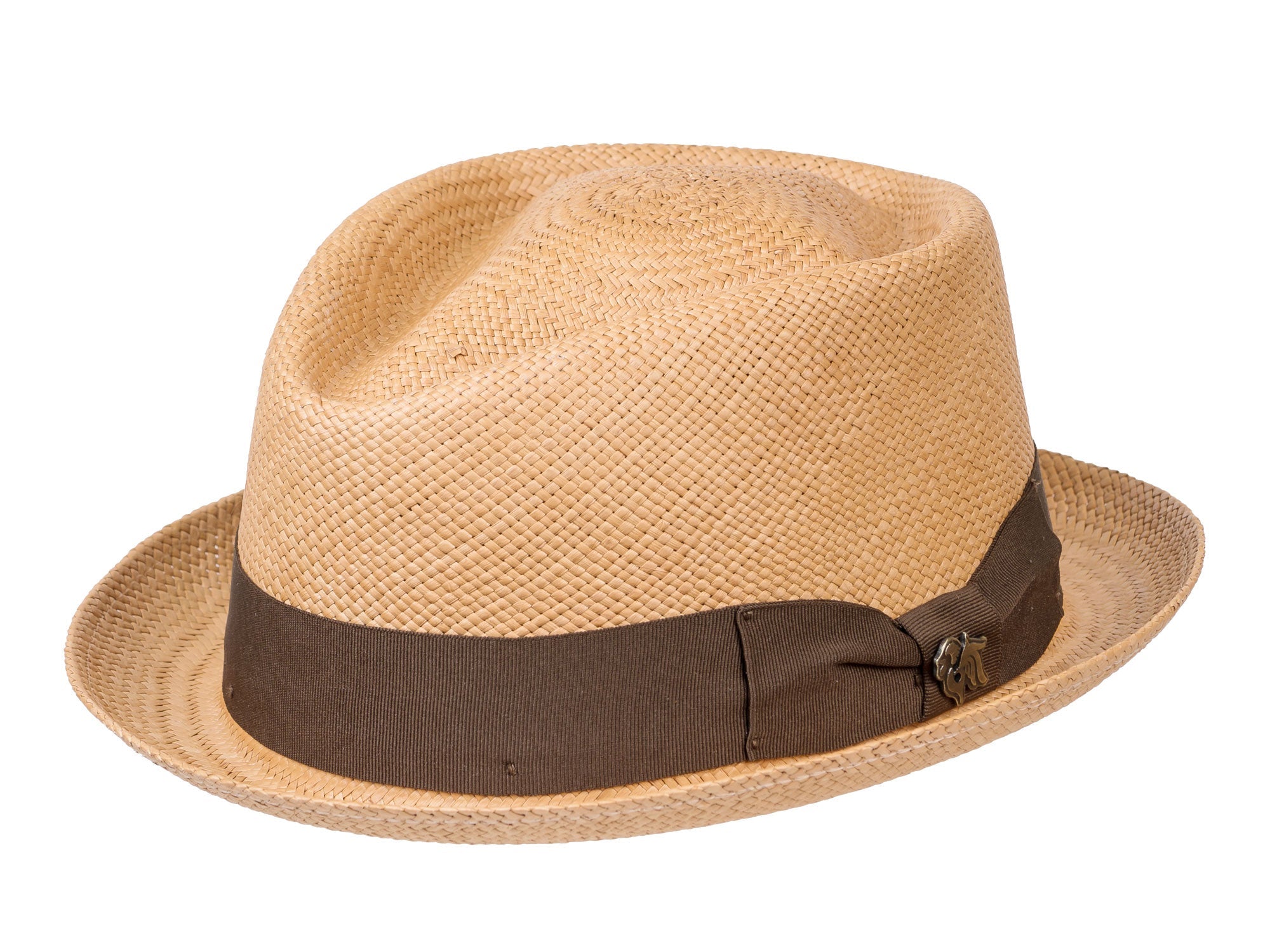 Diamond Trilby Panama Hat - Handwoven - Bigalli Hats USA - Flyclothing LLC