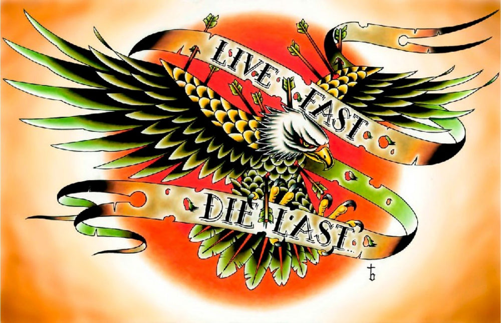 Black Market Art Company Die Last Print