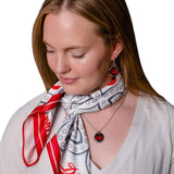 Diet Coke® Satin Grey Scarf - Cufflinks.com - Flyclothing LLC