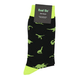 Dinosaur Socks - Comfy Cotton for Men & Women - Real Sic - Flyclothing LLC