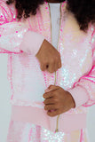 Diva Pink Flip Sequin Jacket - Mila & Rose ® - Flyclothing LLC