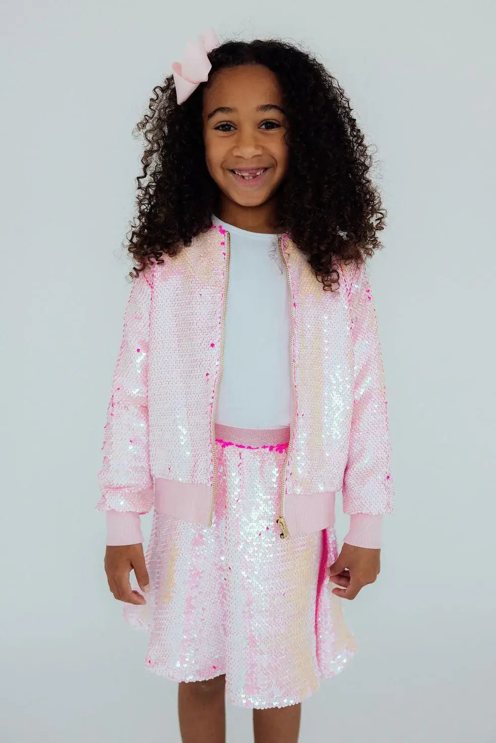 Diva Pink Flip Sequin Twirl Skort - Mila & Rose ® - Flyclothing LLC
