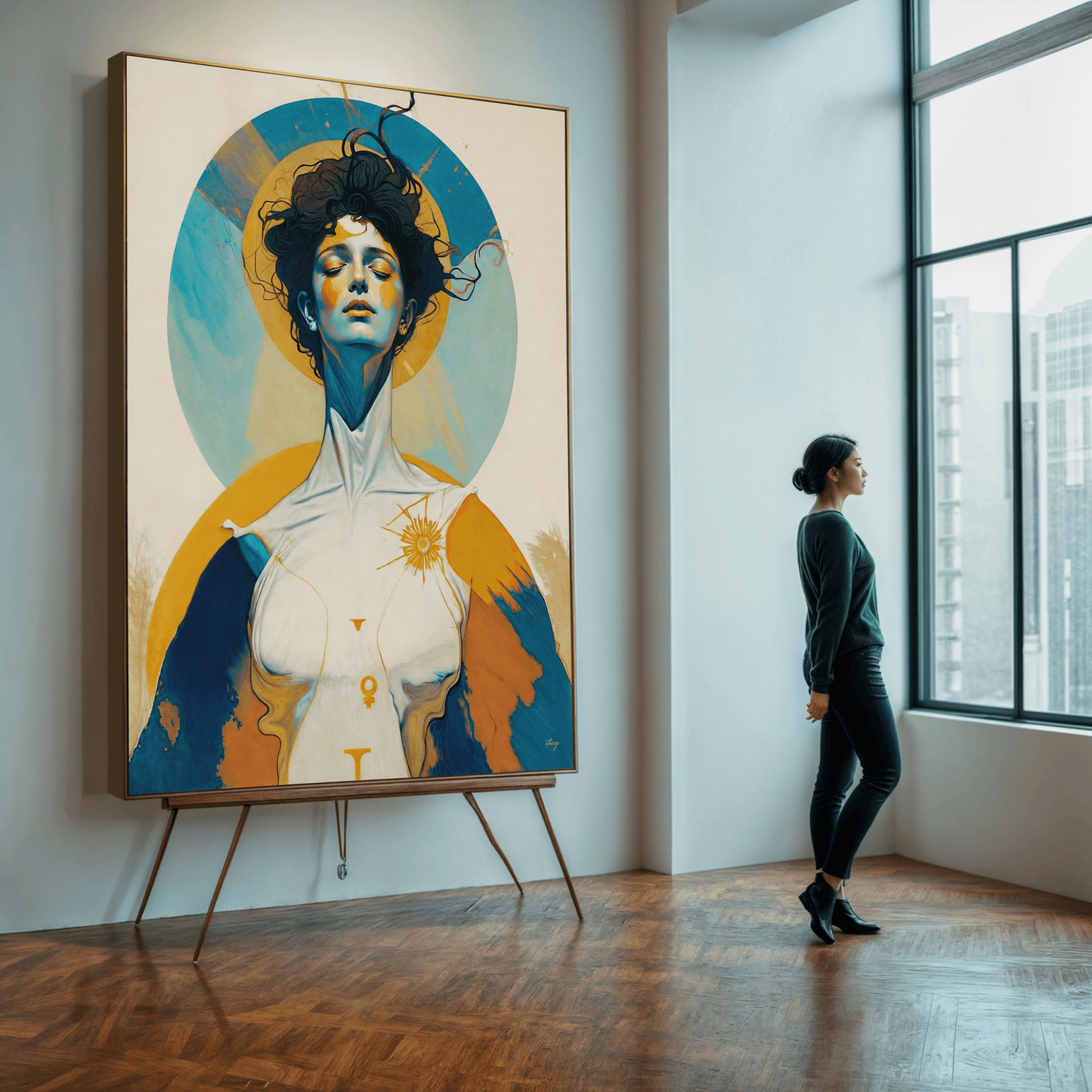 Canvas Print: "Divine Hypnosis" - Tailored Canvases - Flyclothing LLC