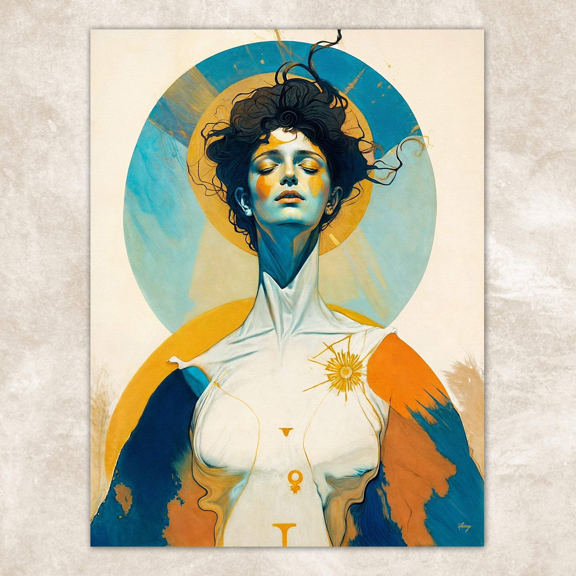 Canvas Print: "Divine Hypnosis" - Tailored Canvases - Flyclothing LLC