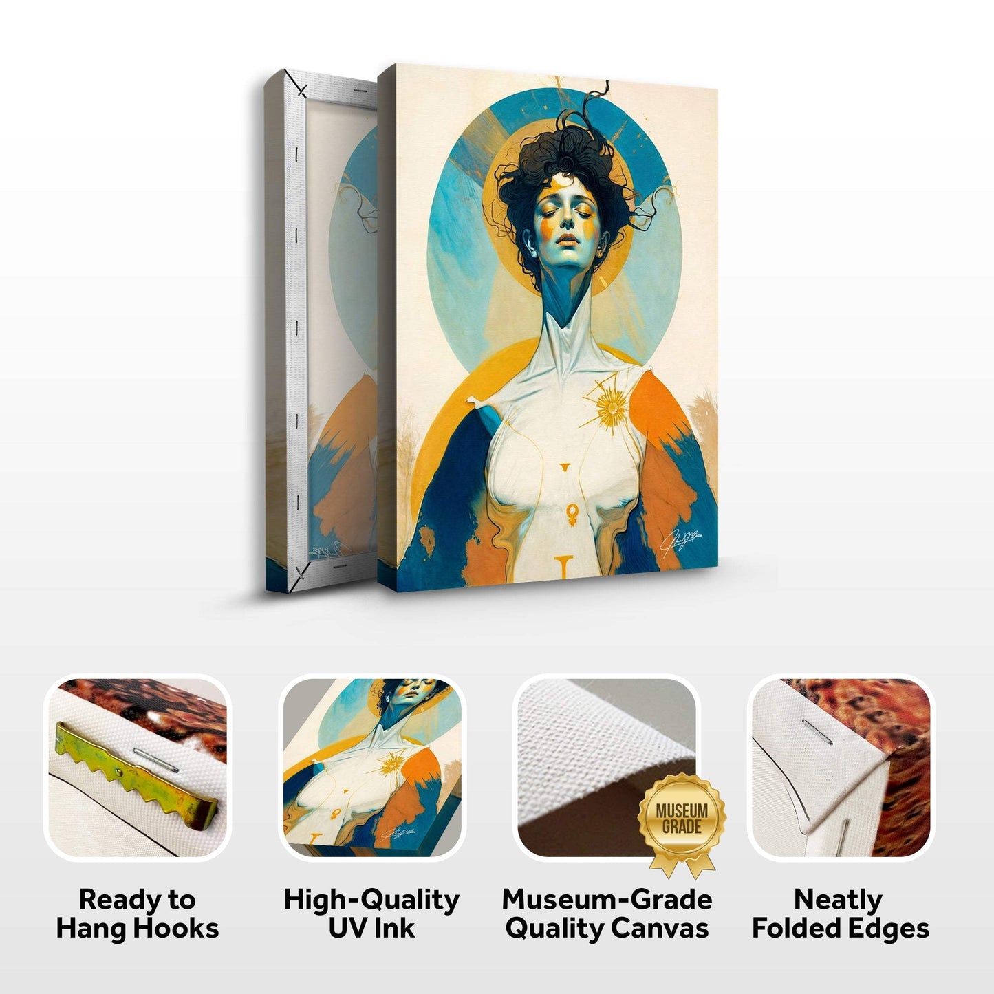 Canvas Print: "Divine Hypnosis" - Tailored Canvases - Flyclothing LLC