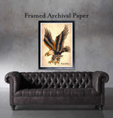Black Market Art Company Diving Eagle Print - Black Market Art Company - Flyclothing LLC