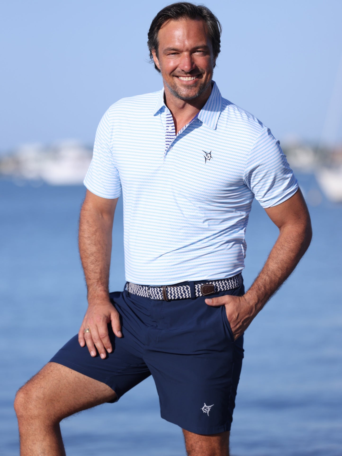 Freeport Short Effortless Performance - White Water Life - Flyclothing LLC