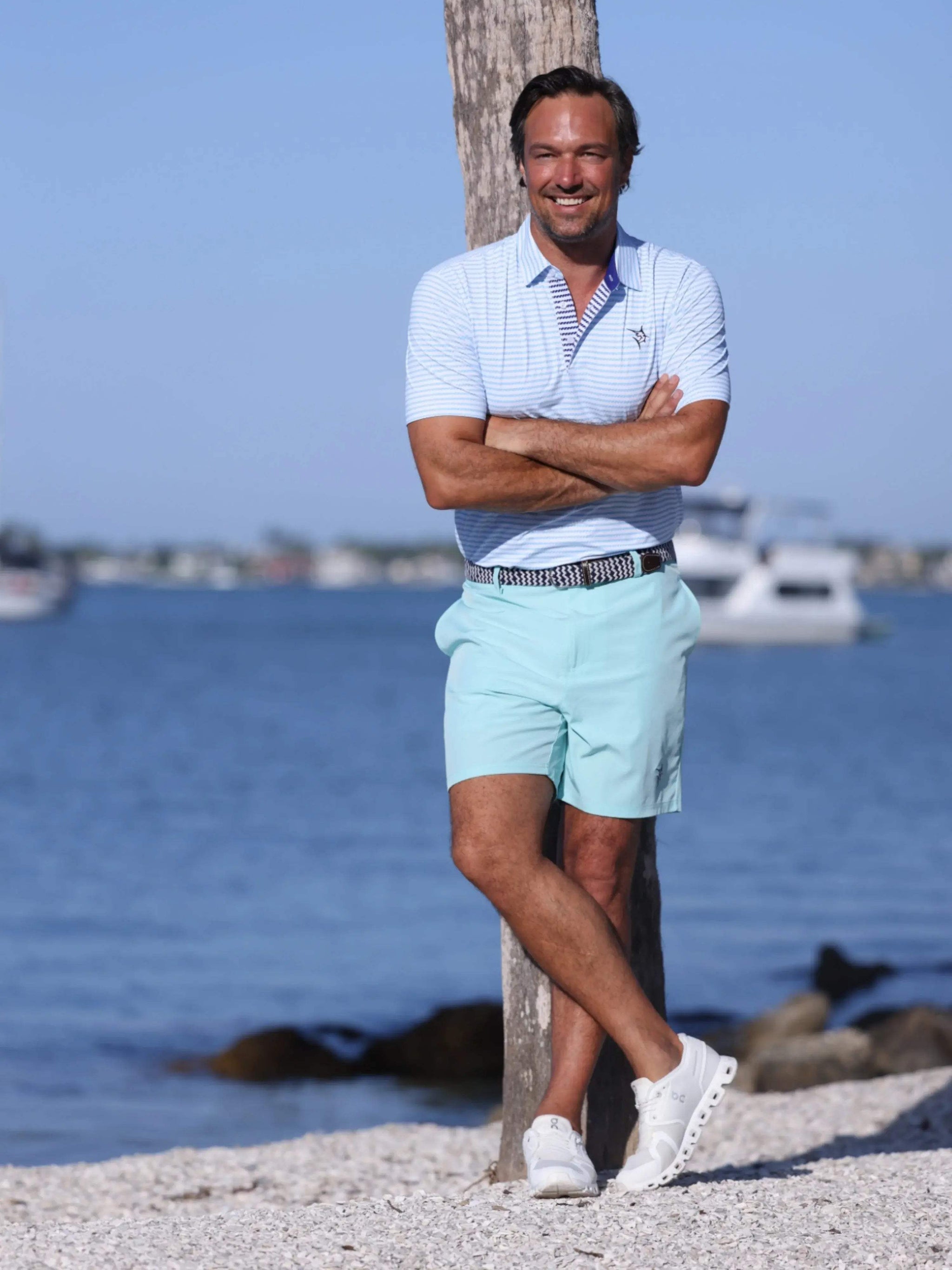 Freeport Short Effortless Performance - White Water Life - Flyclothing LLC