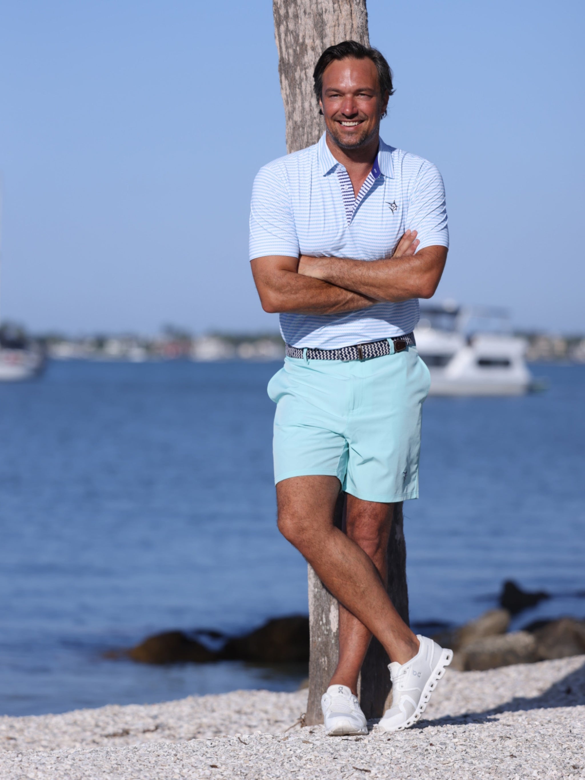 Freeport Short Effortless Performance - White Water Life - Flyclothing LLC