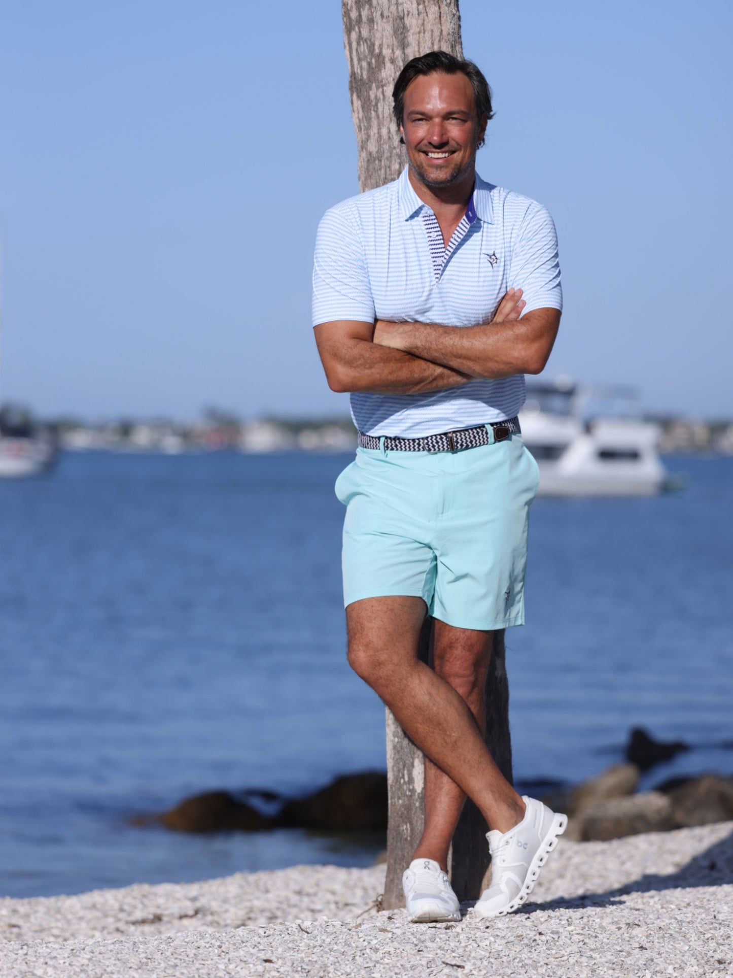 Freeport Short Effortless Performance - White Water Life - Flyclothing LLC