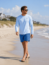 Dockside Performance Long Sleeve - White Water Life - Flyclothing LLC