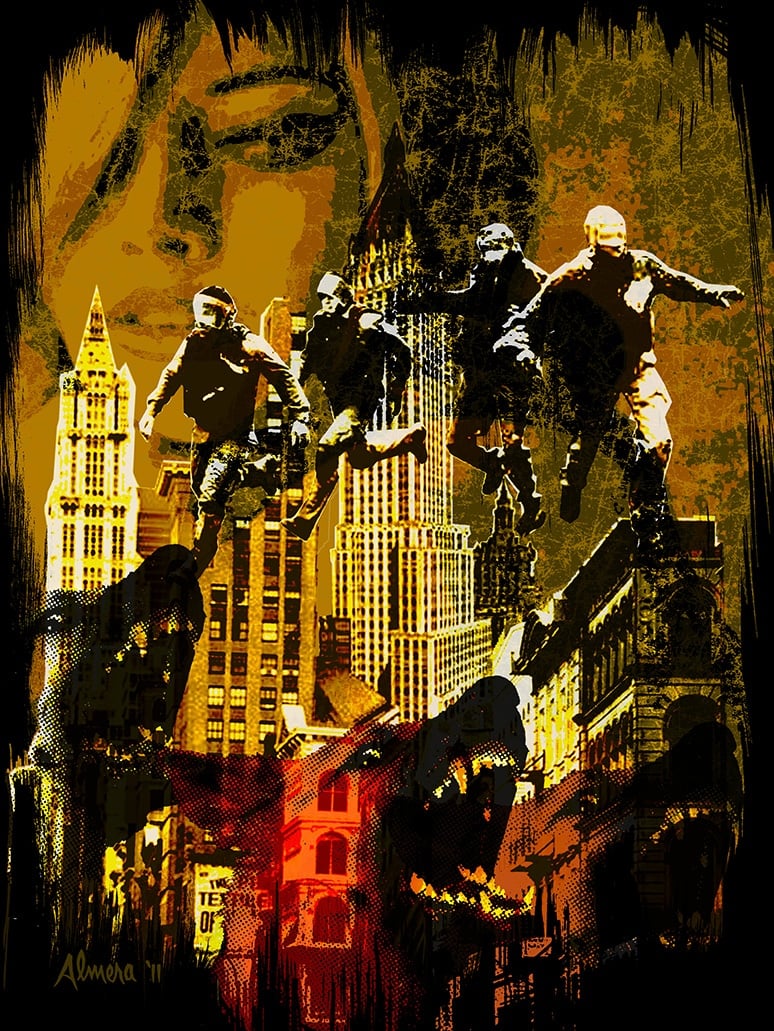 Black Market Art Company Dog Eat DogÂ Print