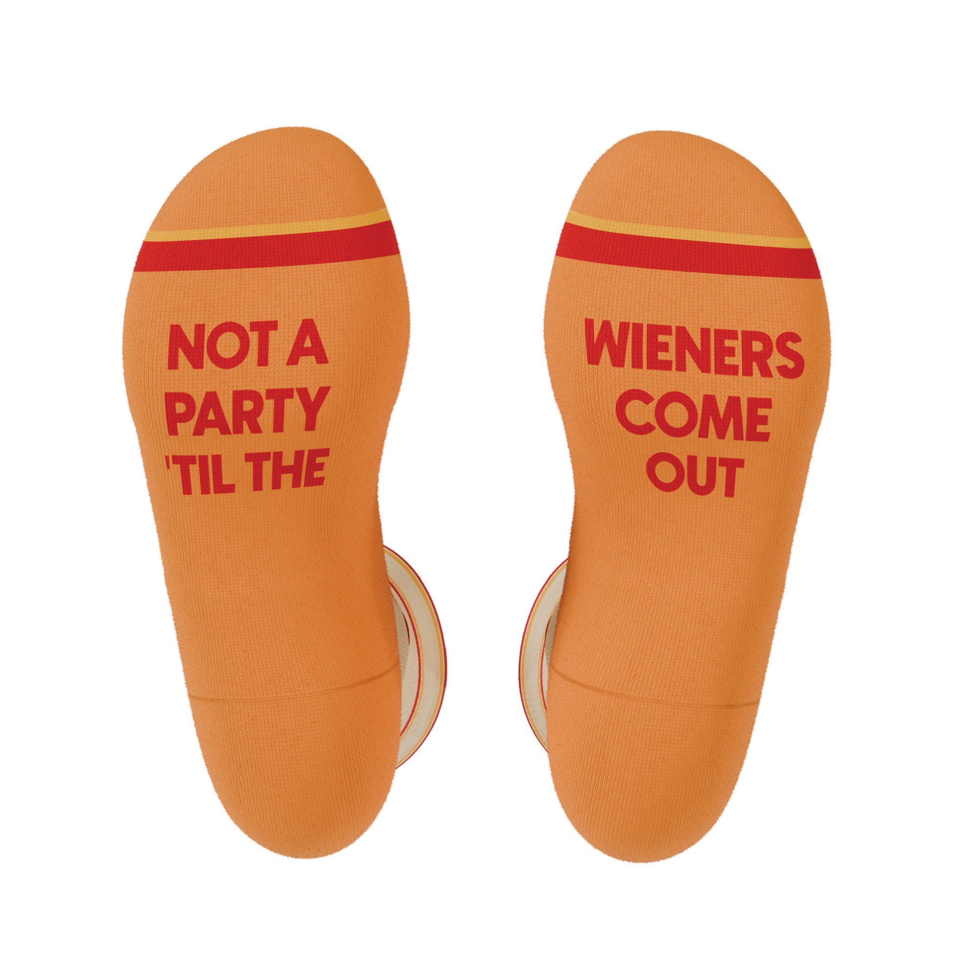 The Dog On Dog | Shinesty x Wienerschnitzel Heel Hammock™ Crew Socks - Shinesty - Flyclothing LLC