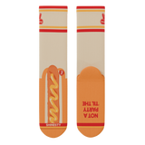 The Dog On Dog | Shinesty x Wienerschnitzel Heel Hammock™ Crew Socks - Shinesty - Flyclothing LLC