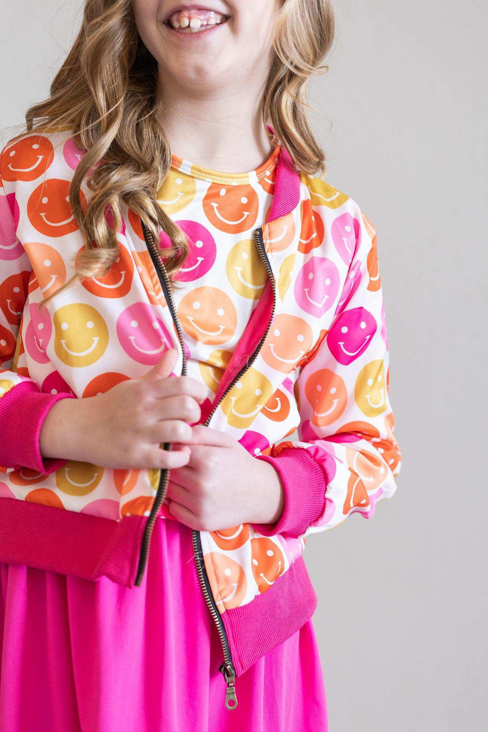 SALE Don't Worry, Be Hippy Satin Jacket - Mila & Rose ® - Flyclothing LLC