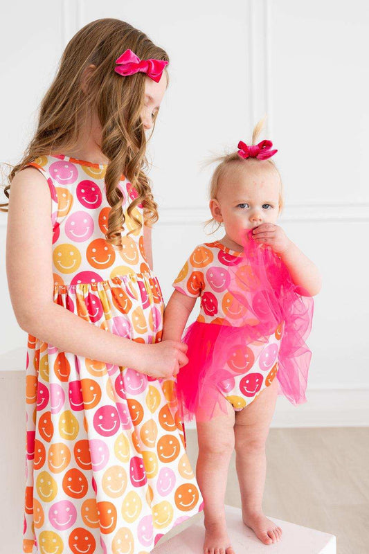SALE Don't Worry, Be Hippy Tank Twirl Dress - Mila & Rose ® - Flyclothing LLC