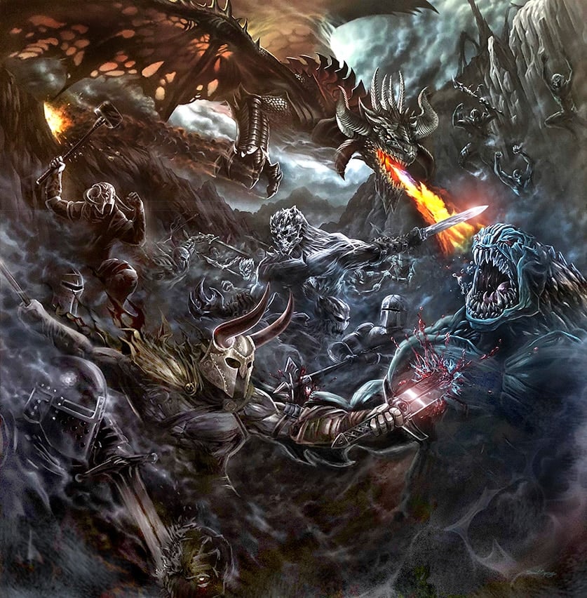 Black Market Art Company Doomsday Print