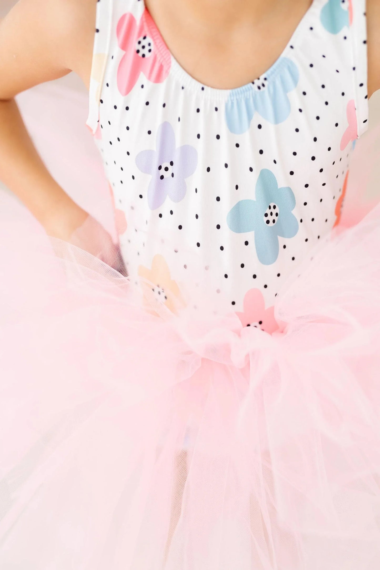 Dots & Daisies Tank Tutu Leotard - Mila & Rose ® - Flyclothing LLC