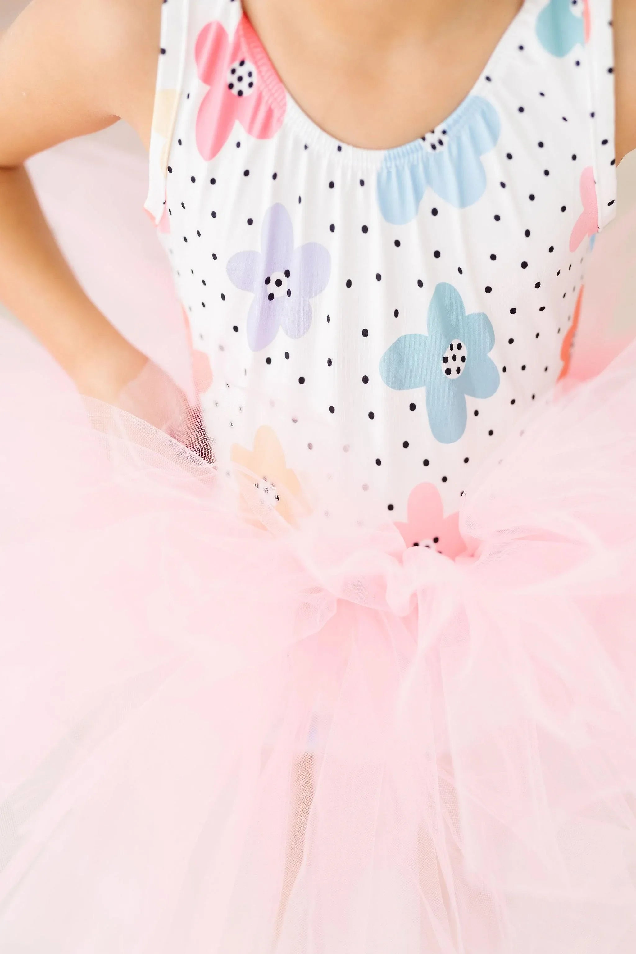 Dots & Daisies Tank Tutu Leotard - Mila & Rose ® - Flyclothing LLC