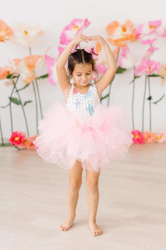 Dots & Daisies Tank Tutu Leotard - Mila & Rose ® - Flyclothing LLC