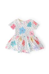 Dots & Daisies S/S Twirl Bodysuit - Mila & Rose ® - Flyclothing LLC