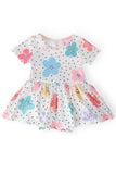 Dots & Daisies S/S Twirl Bodysuit - Mila & Rose ®