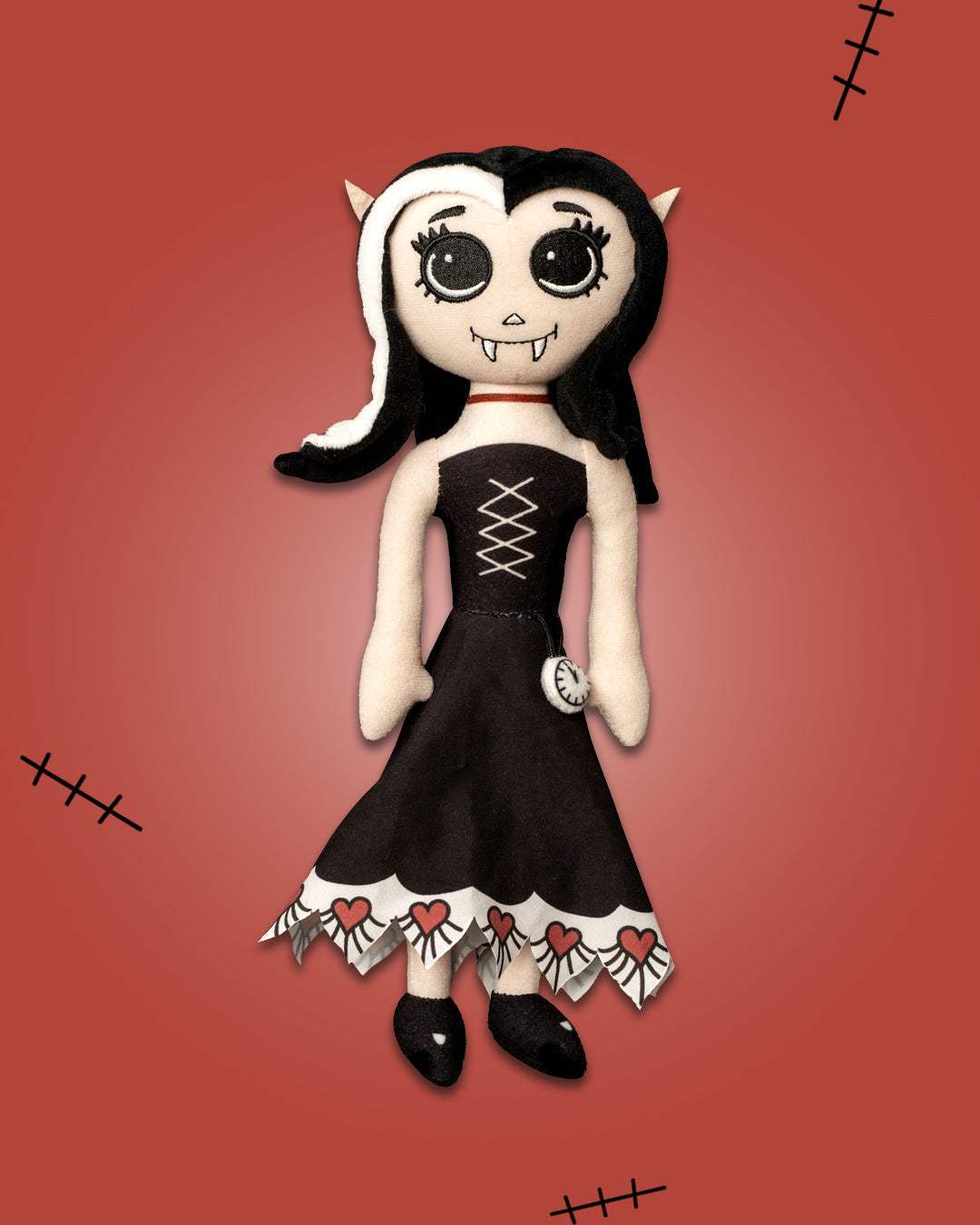 Dracalina Plush. Glow in the dark watch - Alchemy of England - Flyclothing LLC