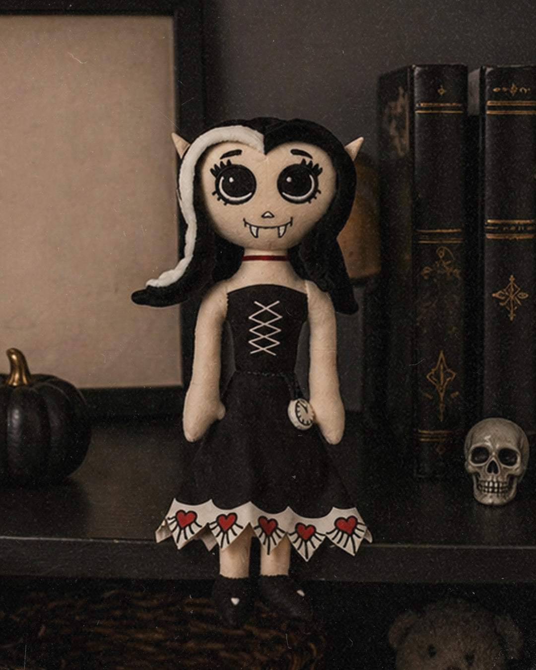 Dracalina Plush. Glow in the dark watch - Alchemy of England - Flyclothing LLC