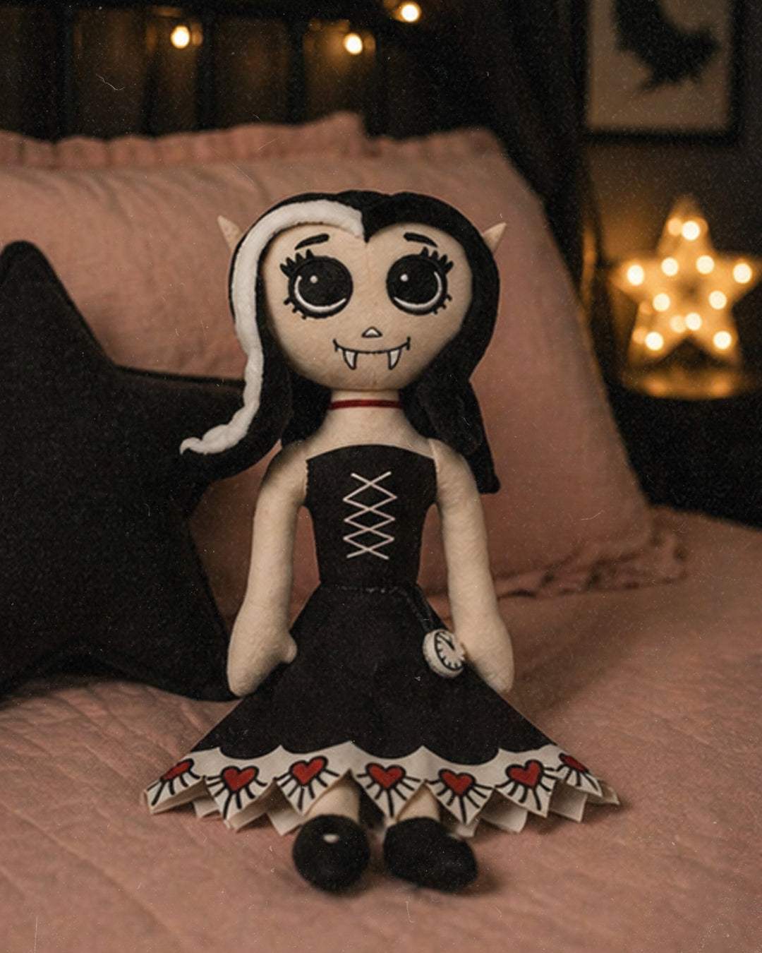Dracalina Plush. Glow in the dark watch - Alchemy of England - Flyclothing LLC