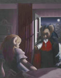 Black Market Art Company Dracu Teddy Print