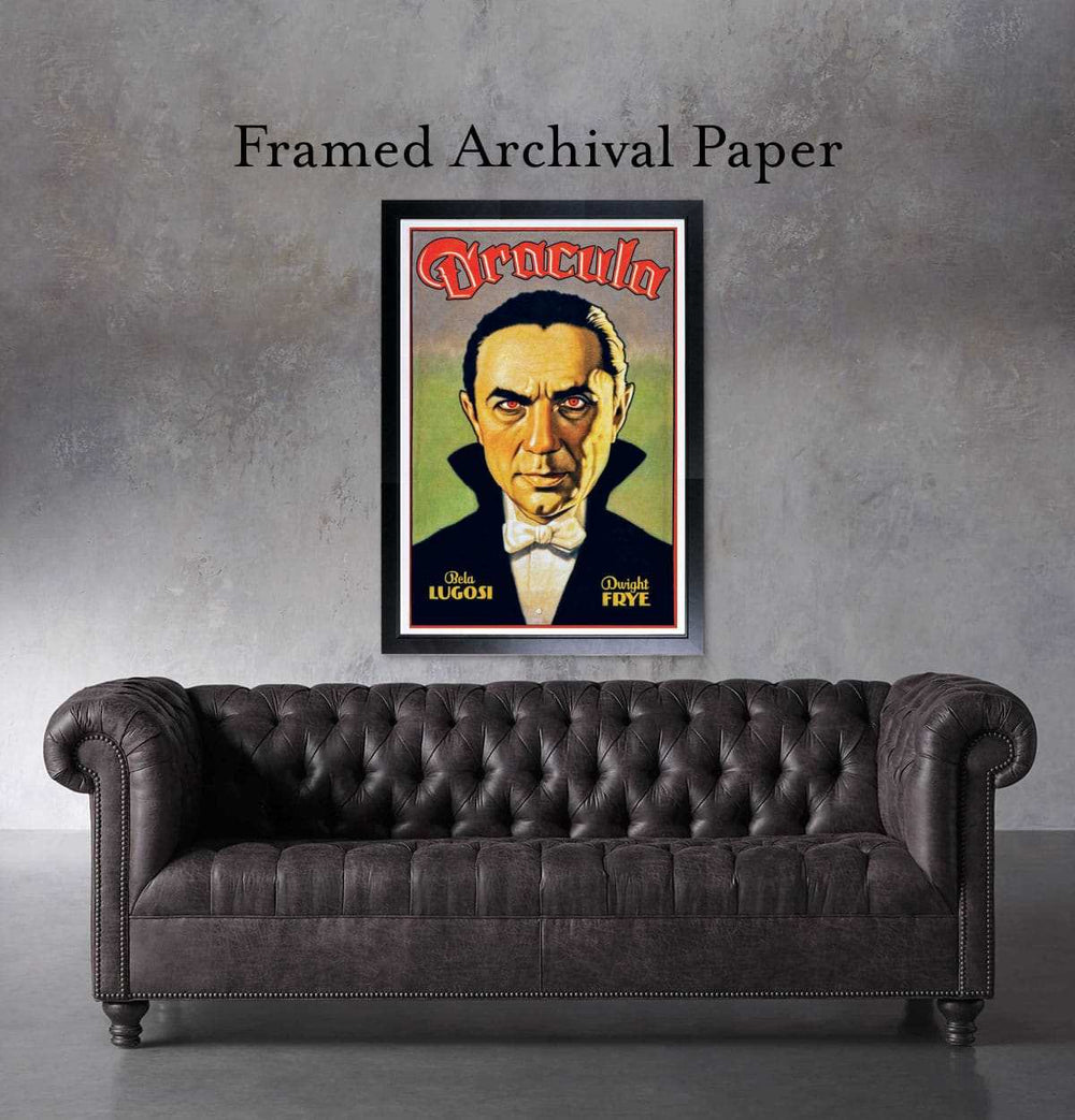 Black Market Art Company Dracula Movie Poster Print - Black Market Art Company - Flyclothing LLC