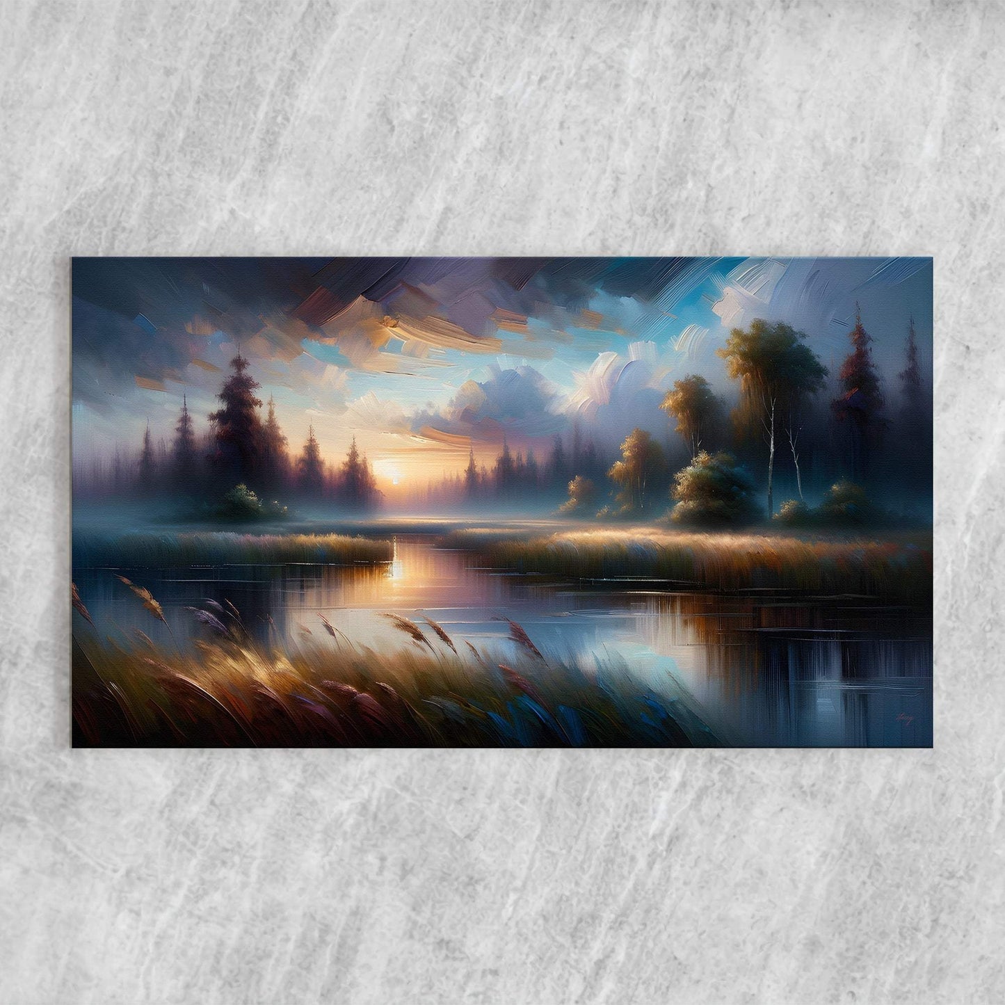 Canvas Print: "Dreaming Dusk" - Tailored Canvases - Flyclothing LLC