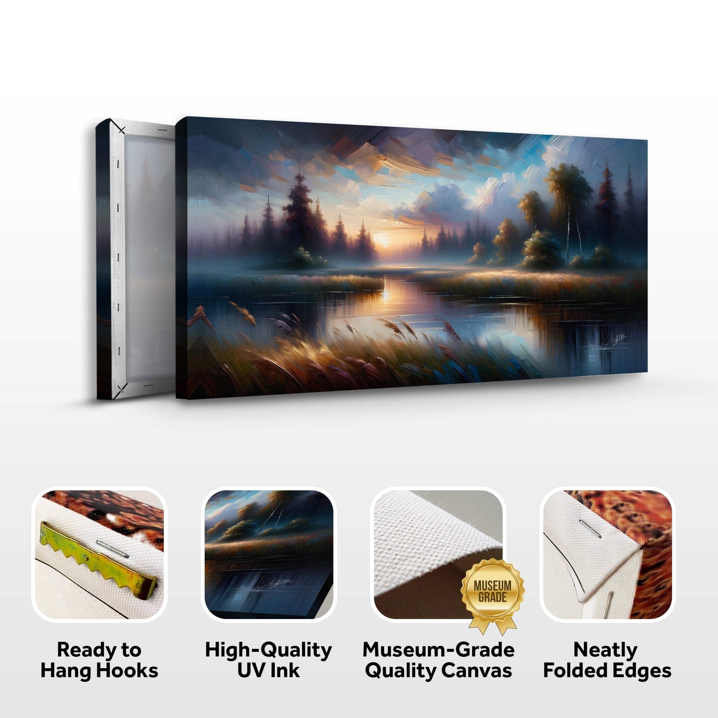 Canvas Print: "Dreaming Dusk" - Tailored Canvases - Flyclothing LLC