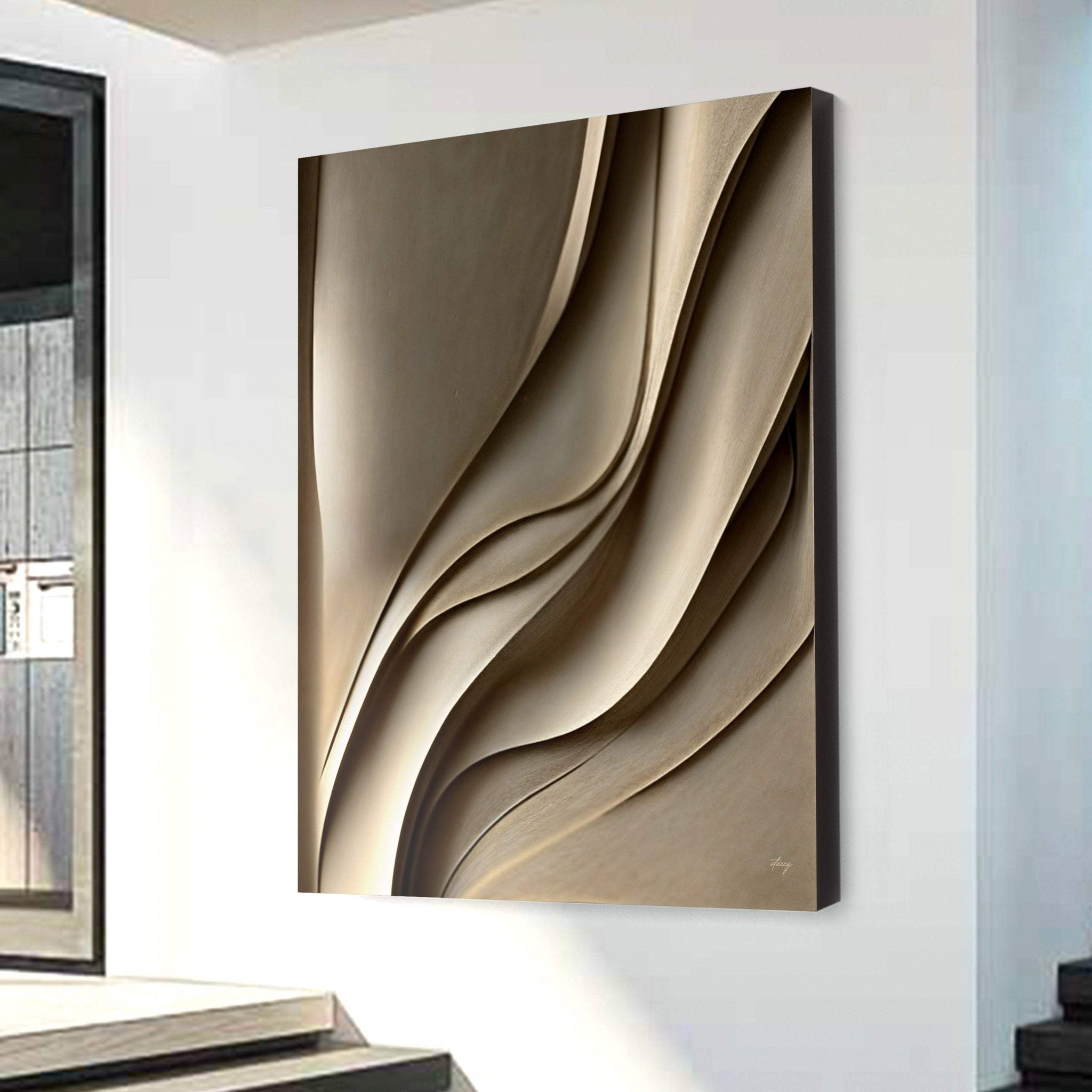 Canvas Print: "Drifted Elegance" - Tailored Canvases - Flyclothing LLC