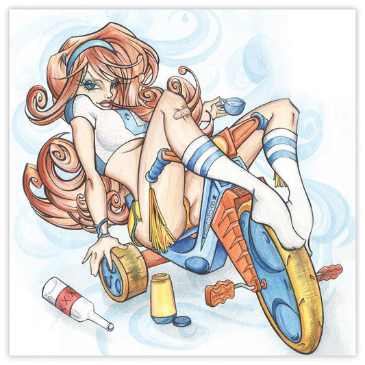 Black Market Art Company Drinkin & Drivin Print - Black Market Art Company - Flyclothing LLC