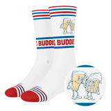 The Drinking Buddies | Beer Heel Hammock™ Crew Socks - Shinesty - Flyclothing LLC