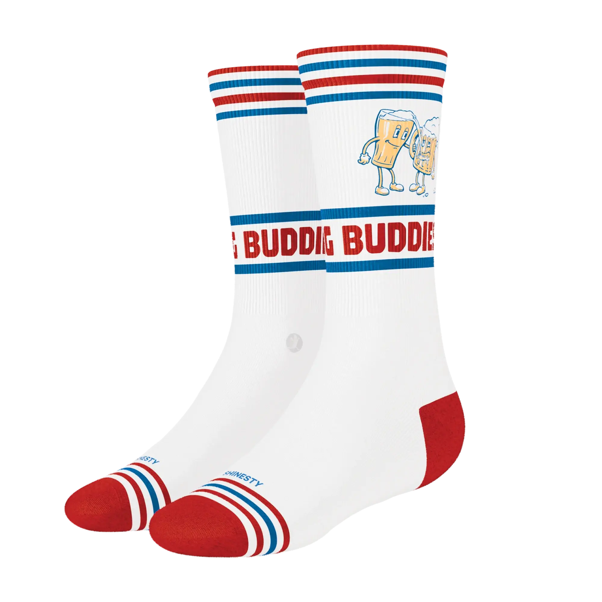 The Drinking Buddies | Beer Heel Hammock™ Crew Socks - Shinesty - Flyclothing LLC