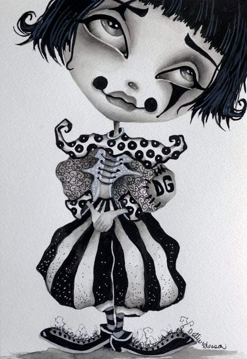 Black Market Art Company Drusilla Print - Black Market Art Company - Flyclothing LLC