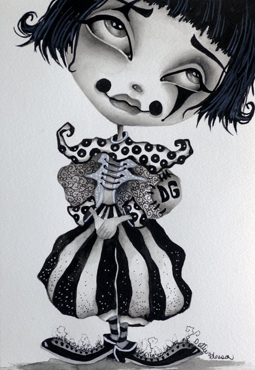Black Market Art Company Drusilla Print
