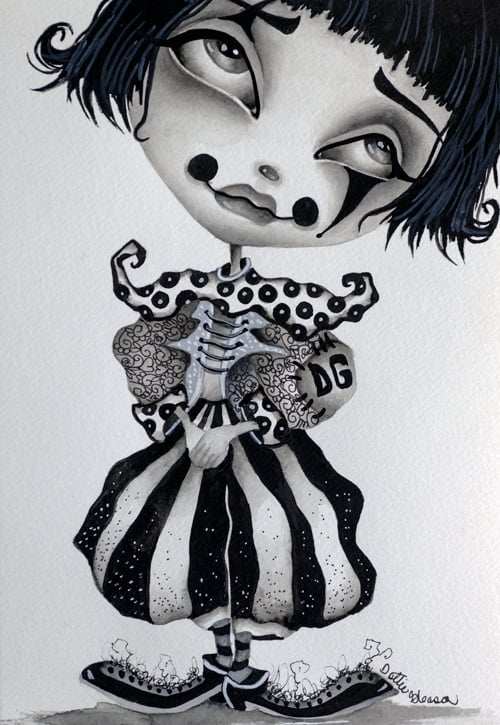 Black Market Art Company Drusilla Print - Black Market Art Company - Flyclothing LLC