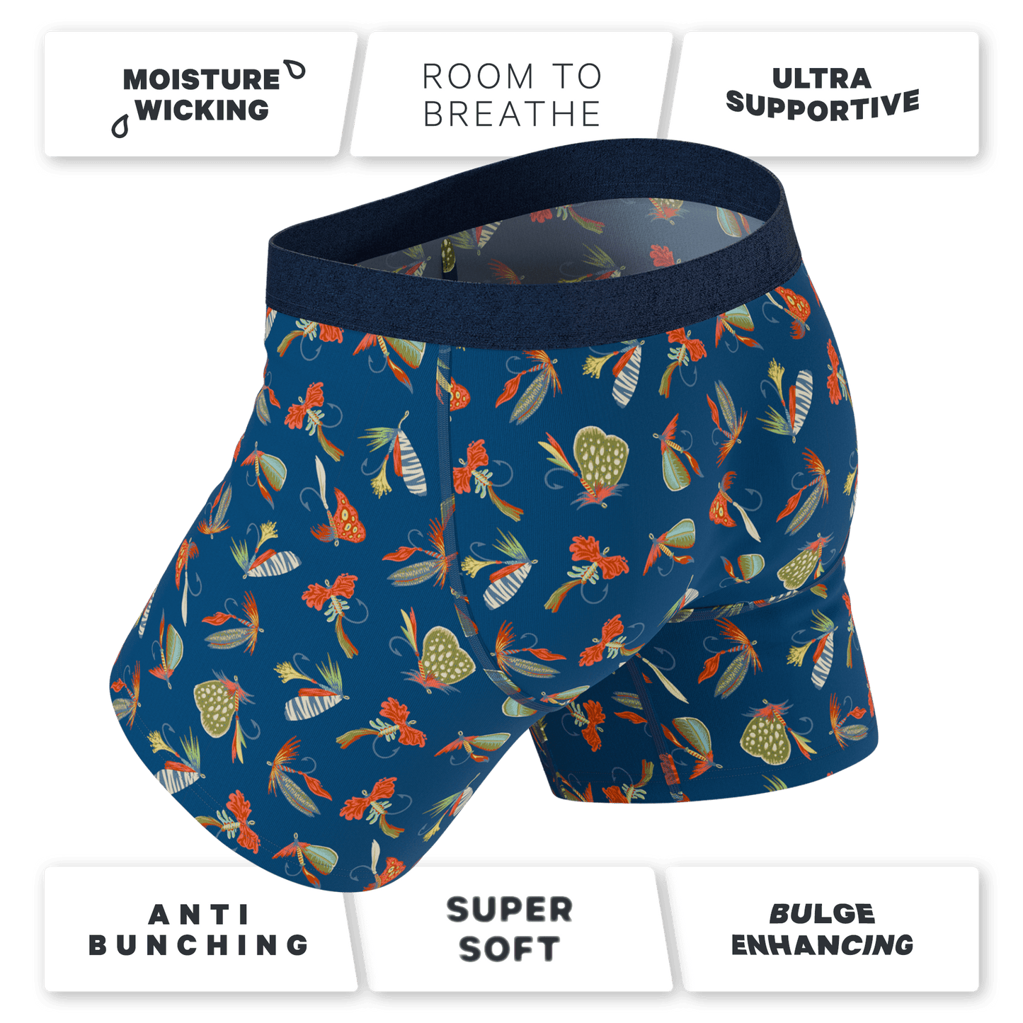 The Dry Fly | Fly Fishing Ball Hammock® Pouch Underwear - Shinesty - Flyclothing LLC