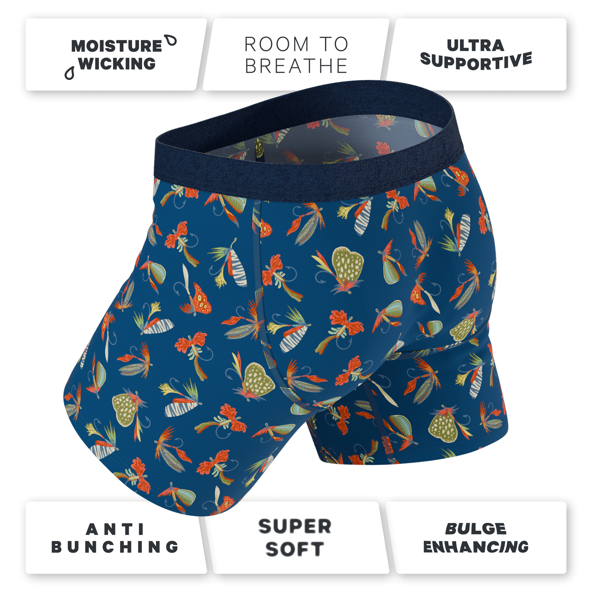 The Dry Fly | Fly Fishing Ball Hammock® Pouch Underwear - Shinesty - Flyclothing LLC