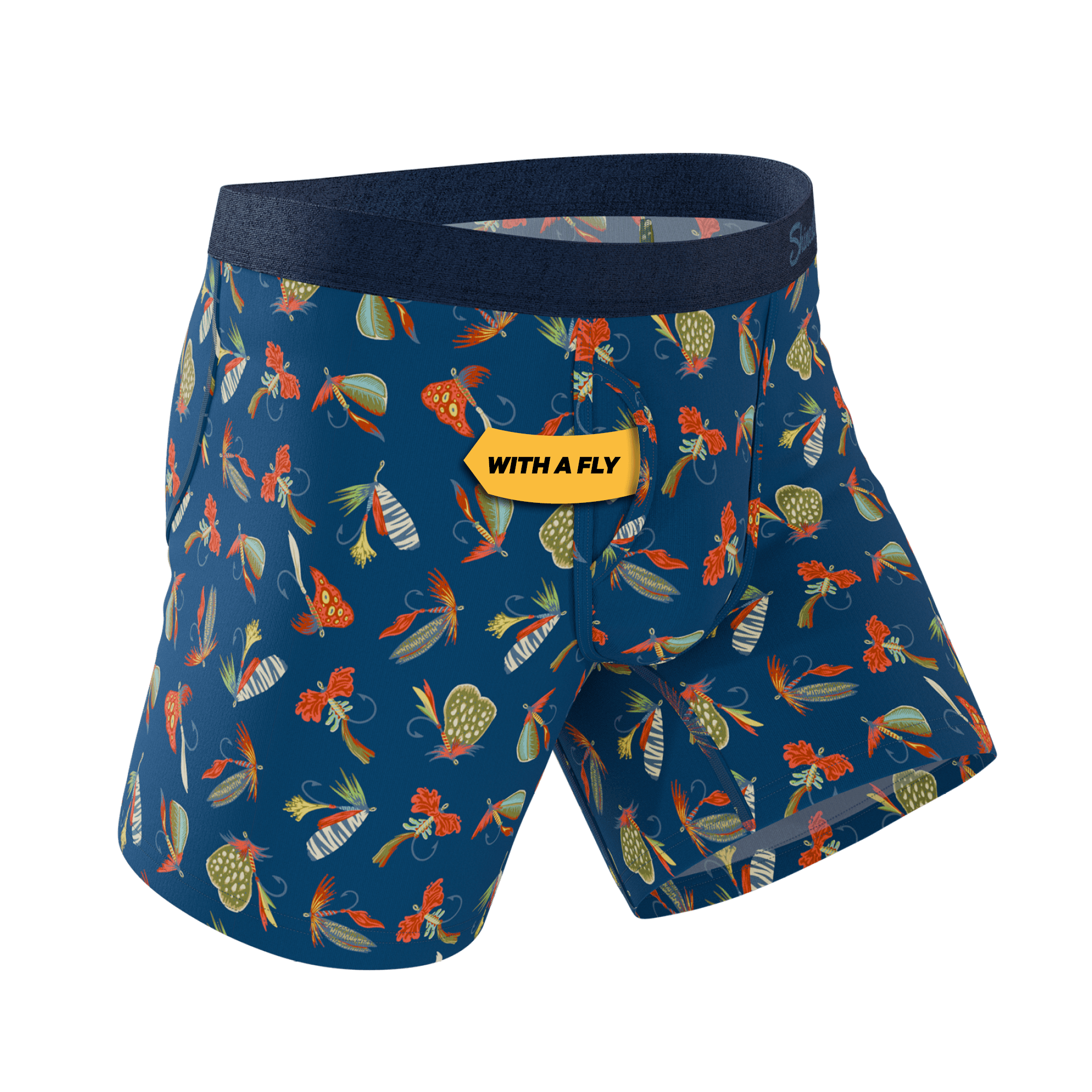 The Dry Fly | Fly Fishing Ball Hammock® Pouch Underwear With Fly - Shinesty - Flyclothing LLC