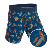 The Dry Fly | Fly Fishing Long Leg Ball Hammock® Pouch Underwear With Fly - Shinesty - Flyclothing LLC