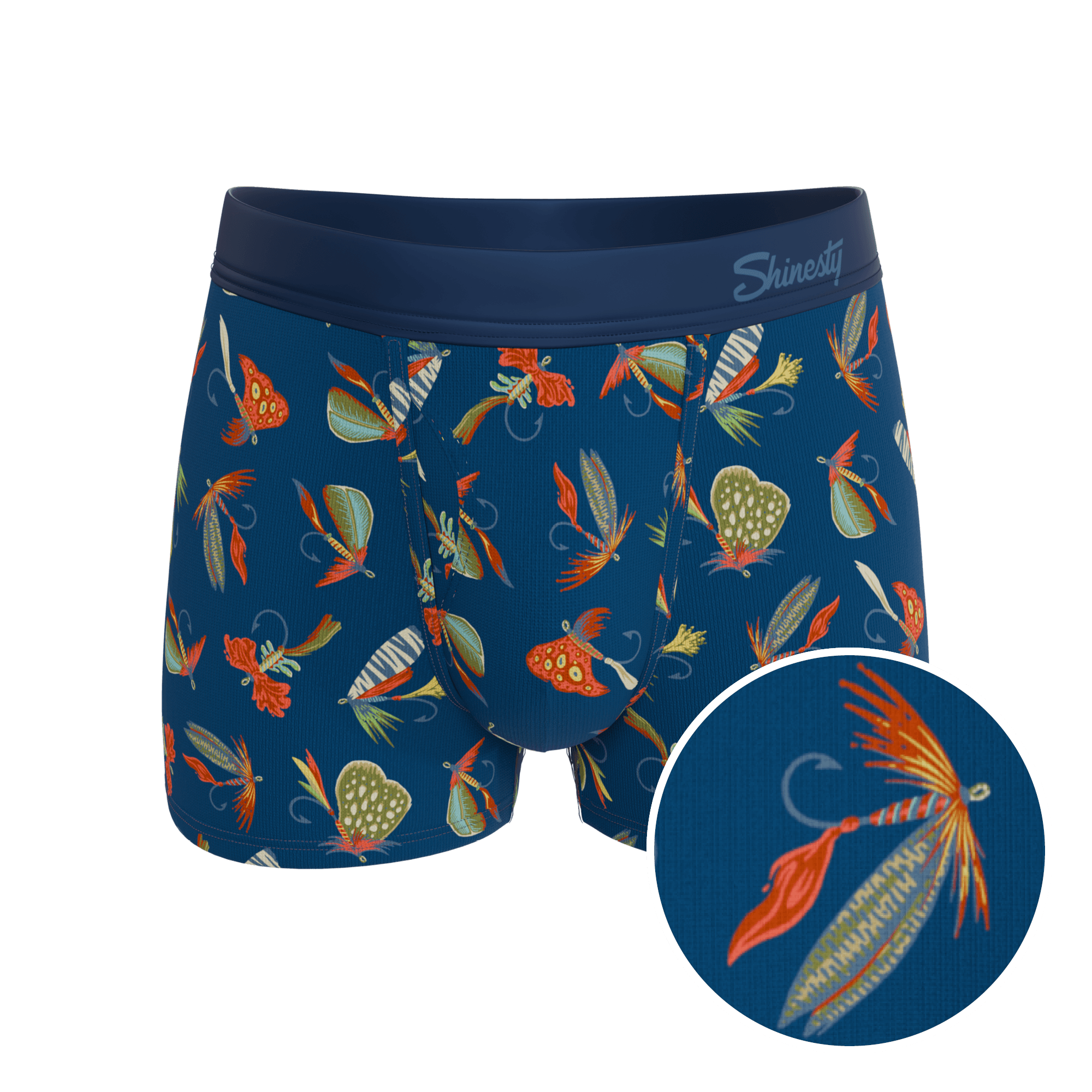 The Dry Fly | Fly Fishing Ball Hammock® Pouch Trunks Underwear - Shinesty - Flyclothing LLC