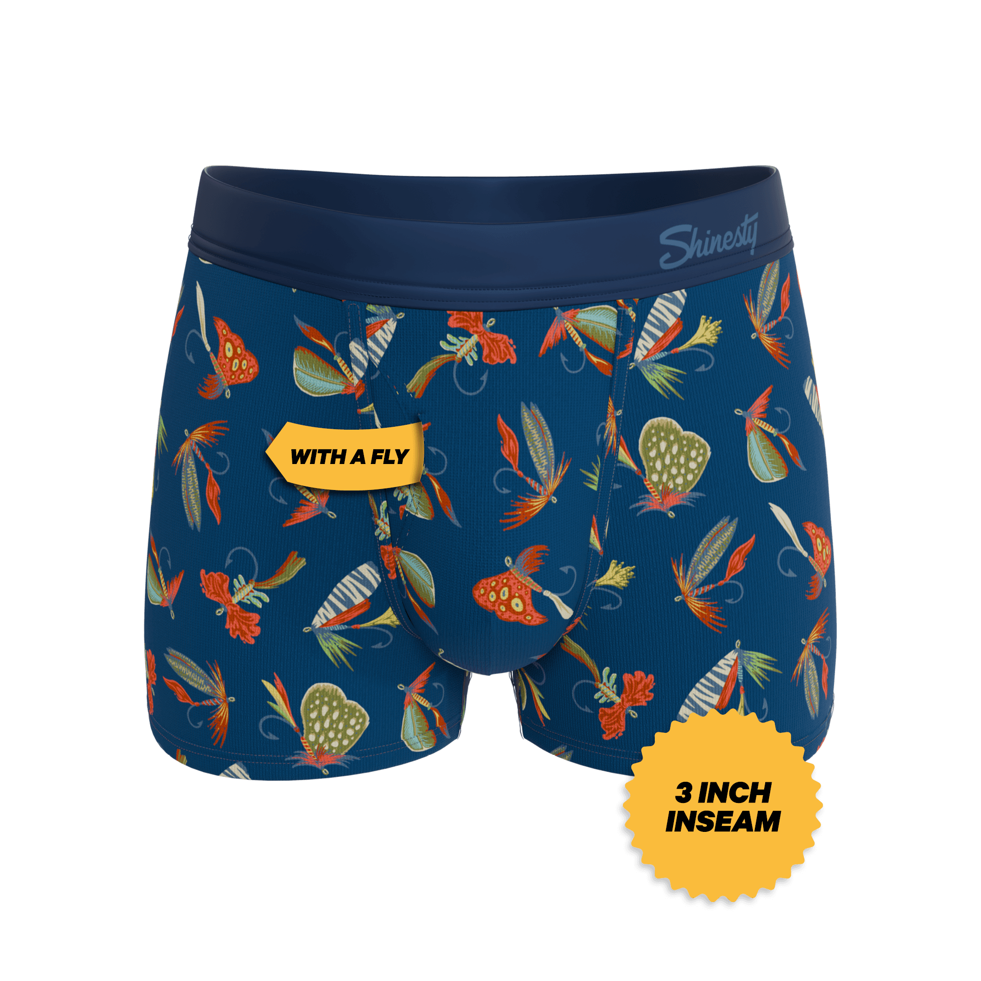 The Dry Fly | Fly Fishing Ball Hammock® Pouch Trunks Underwear - Shinesty - Flyclothing LLC